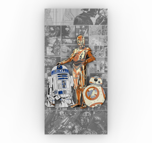 CUADRO DROIDES STAR WARS